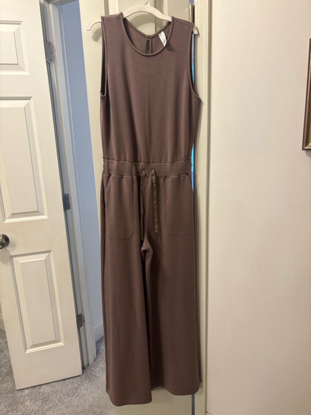 Spanx Air Essentials Sleeveless Wide-Leg Jumpsuit - Picture 2 of 4